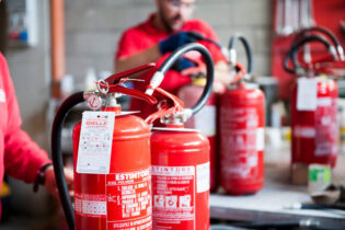 fire extinguisher servicing